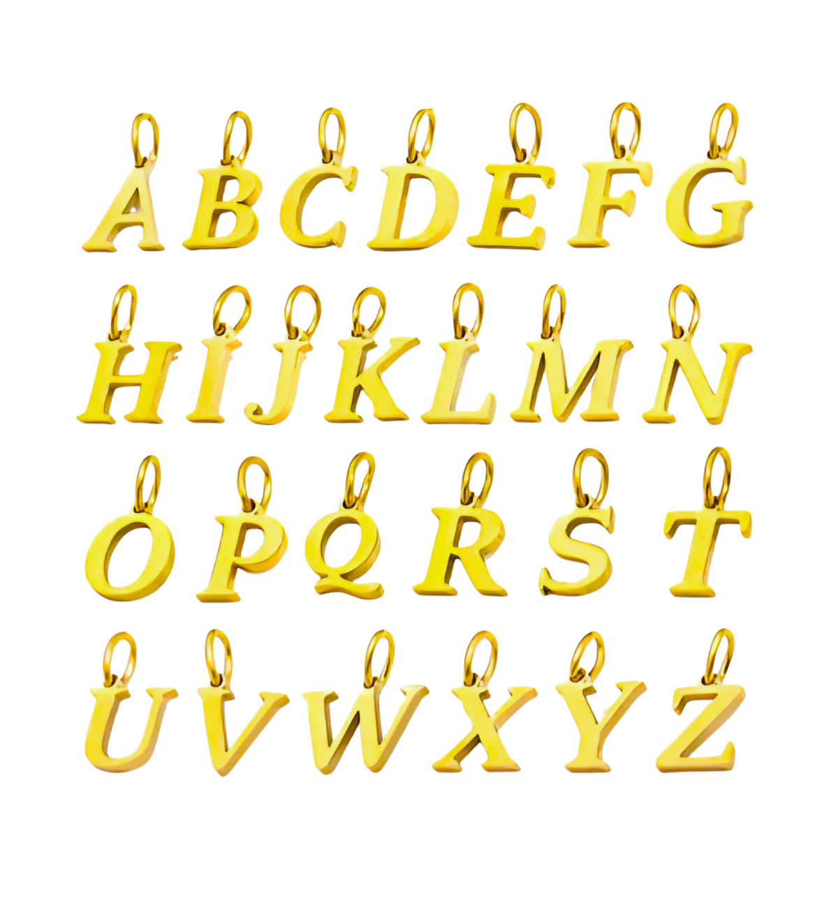 Collier Perle & Lettre en Or 18K