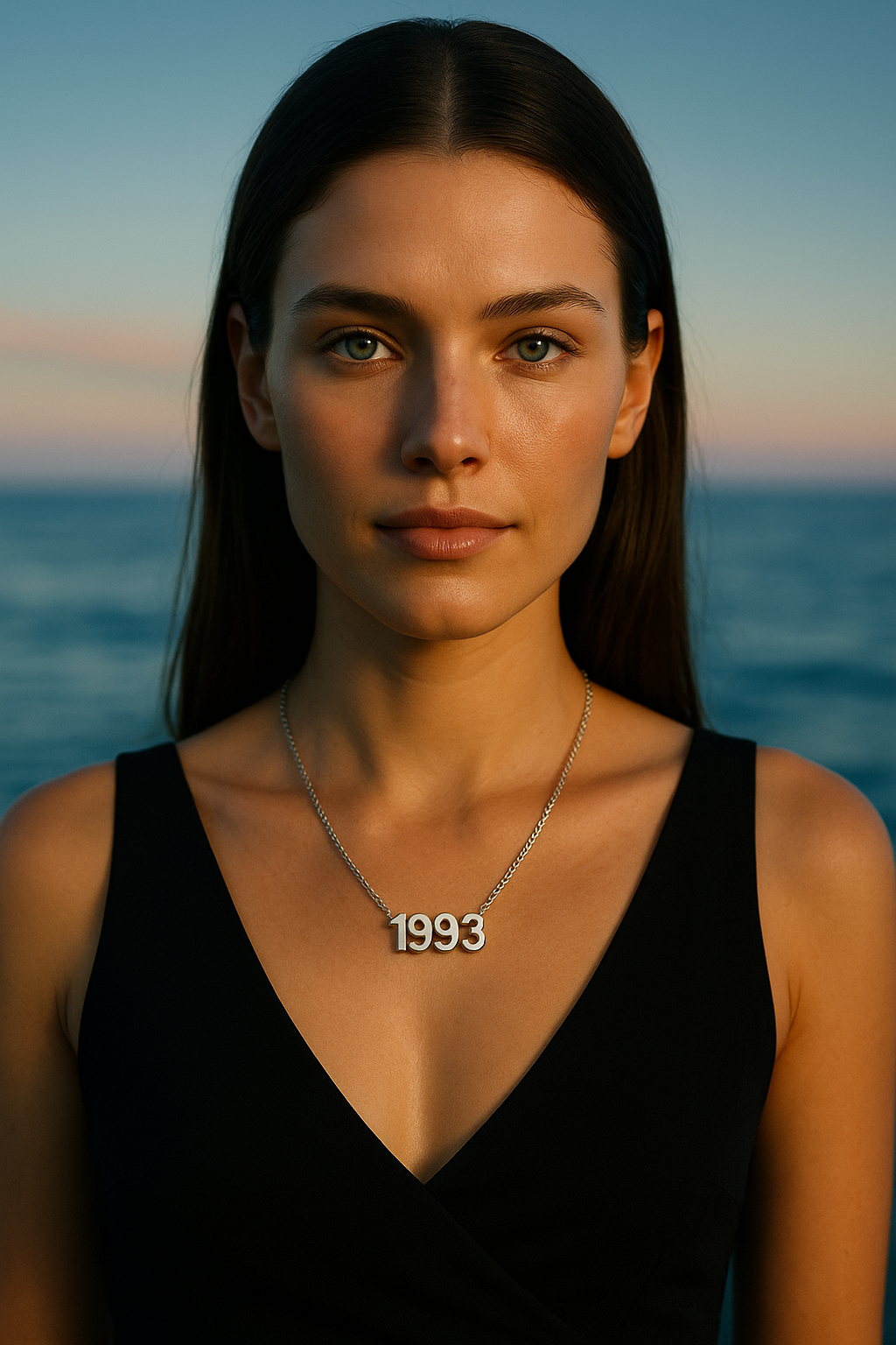 Collier Chiffre Personnalisé