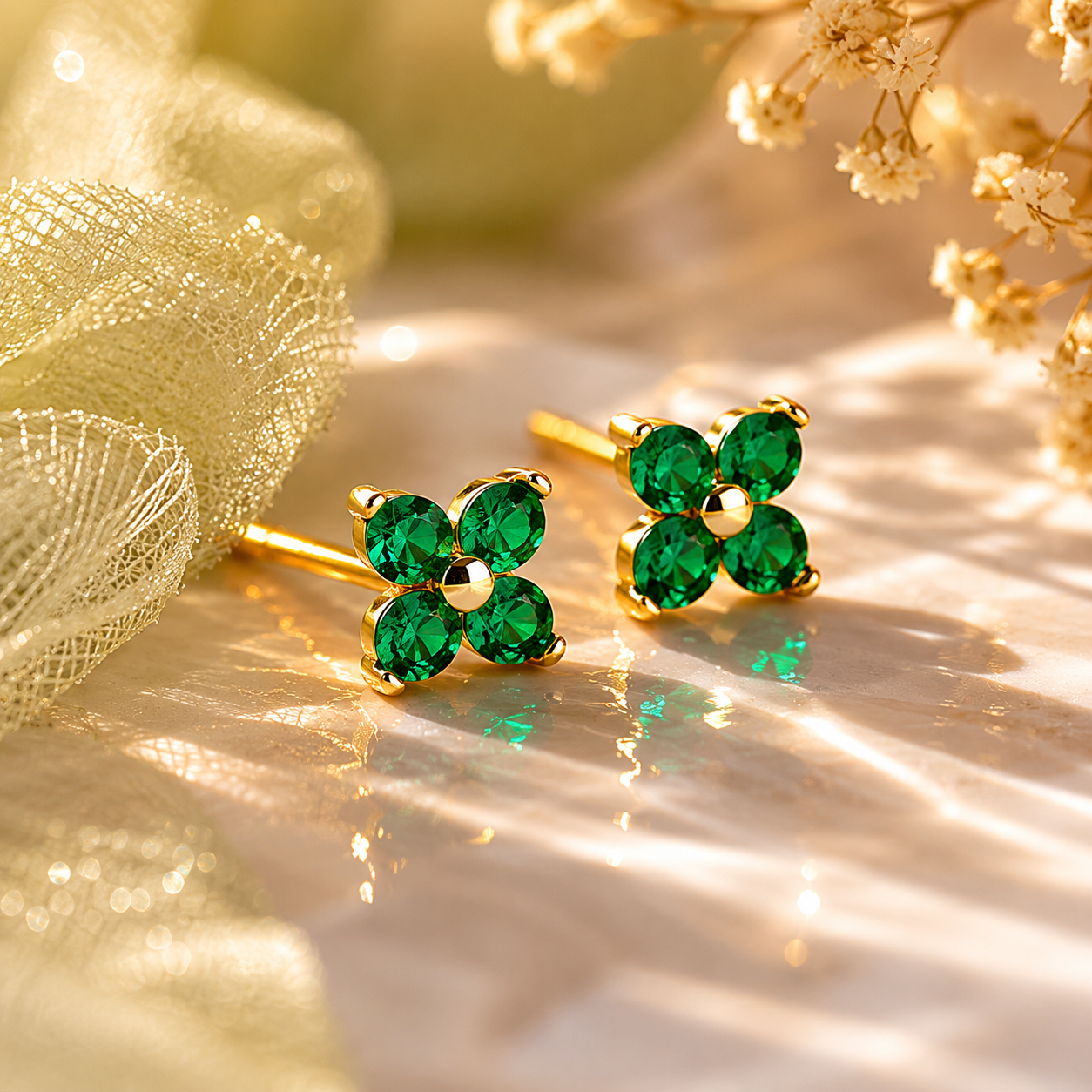 Boucles Sorelia – Fleur Pierre de Naissance