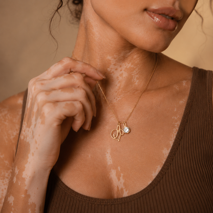 Collier Alina – Initiale Pierre de Naissance